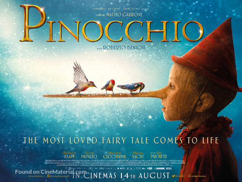 Pinocchio - British Movie Poster