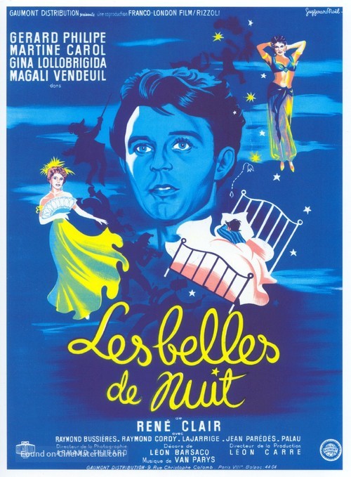 Les belles de nuit - French Movie Poster