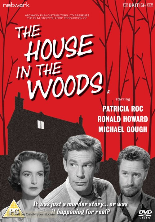 The House in the Woods - British DVD movie cover