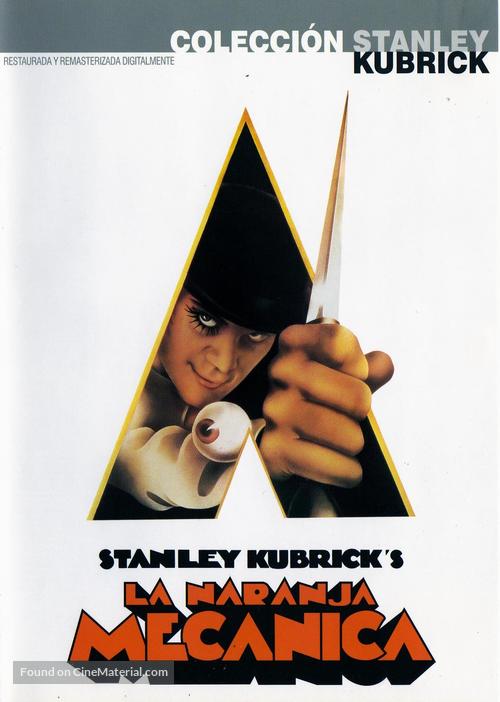 A Clockwork Orange - Spanish DVD movie cover