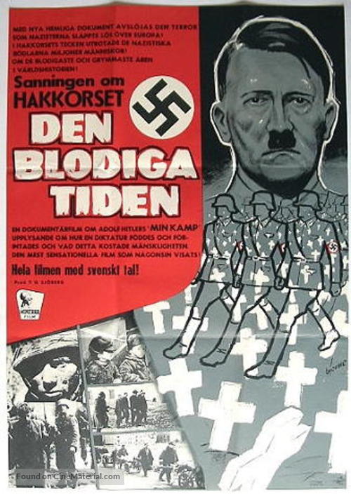 Blodiga tiden, Den - Swedish Movie Poster