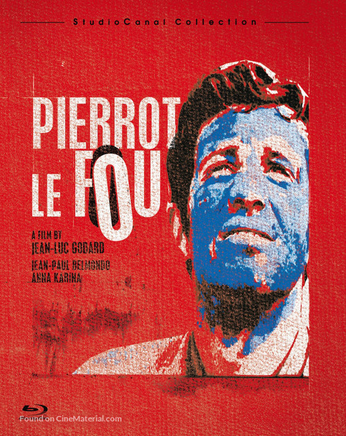 Pierrot le fou - Blu-Ray movie cover