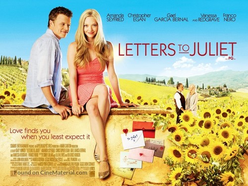 Letters to Juliet - British Movie Poster