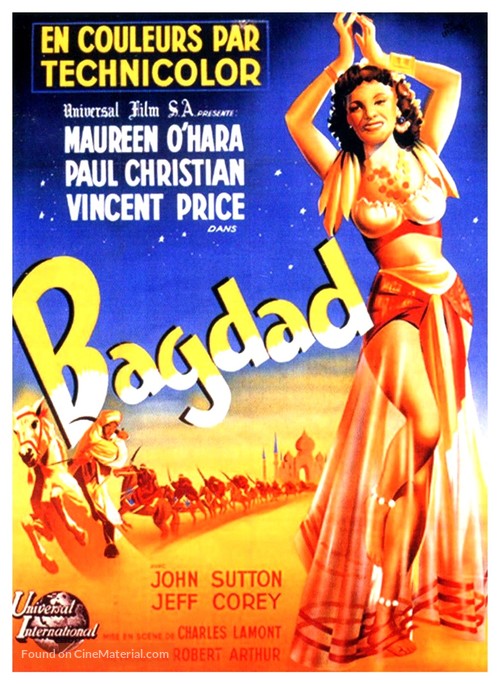 Bagdad - French Movie Poster