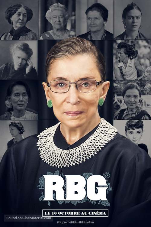 RBG - French Movie Poster