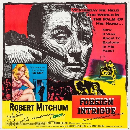 Foreign Intrigue - Movie Poster