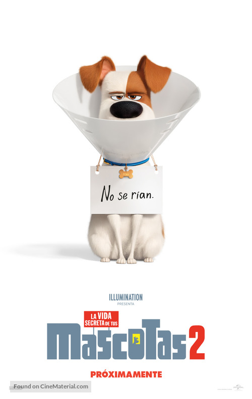 The Secret Life of Pets 2 - Mexican Movie Poster