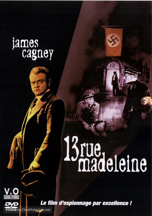 13 Rue Madeleine - French DVD movie cover