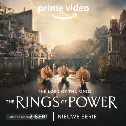 &quot;The Lord of the Rings: The Rings of Power&quot; - Dutch Movie Poster