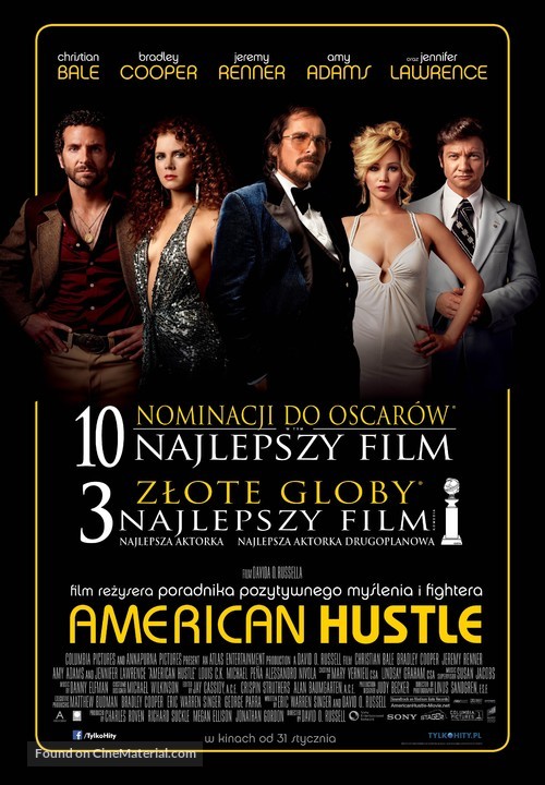 American Hustle - Polish Movie Poster