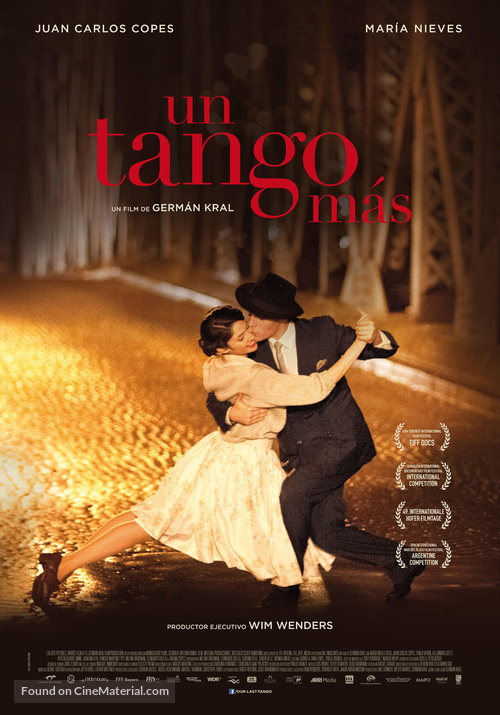 Un tango m&aacute;s - Argentinian Movie Poster