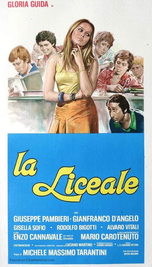 La liceale - Italian Movie Poster