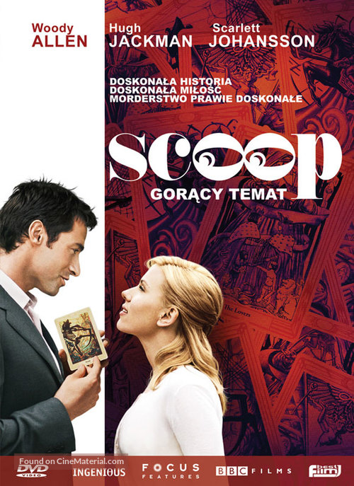 Scoop - Polish DVD movie cover