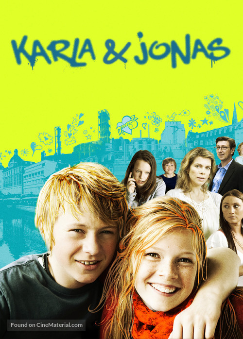 Karla og Jonas - British Movie Poster