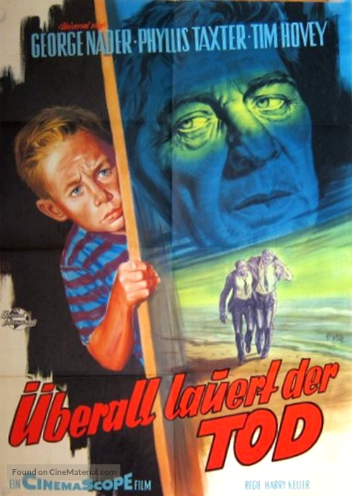 Man Afraid - German Movie Poster