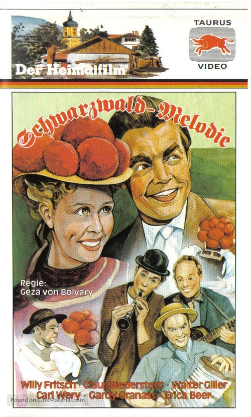 Schwarzwaldmelodie - German VHS movie cover