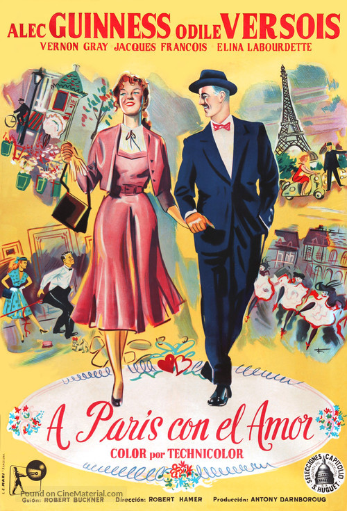 To Paris with Love - Spanish Movie Poster