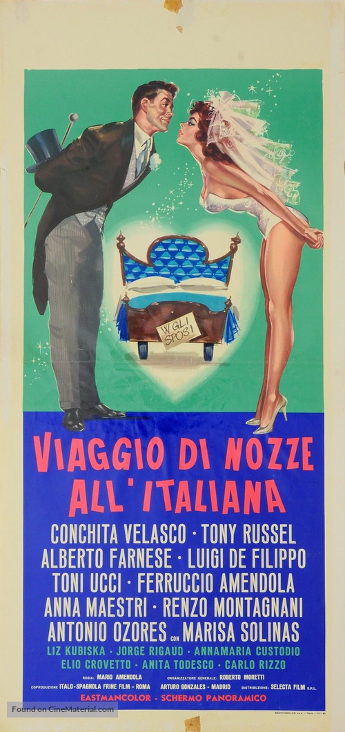 Viaggio di nozze all&#039;italiana - Italian Movie Poster