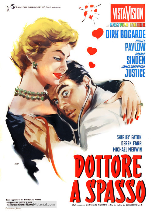 Doctor at Large - Italian Movie Poster