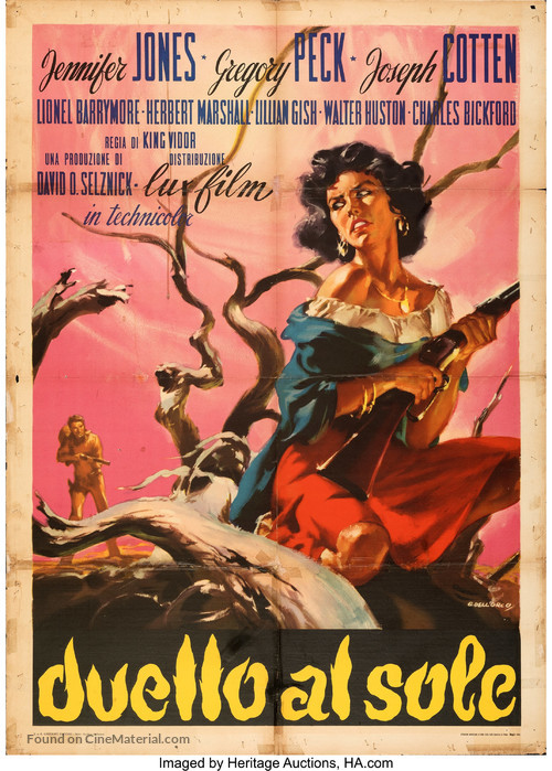 Duel in the Sun - Italian Movie Poster