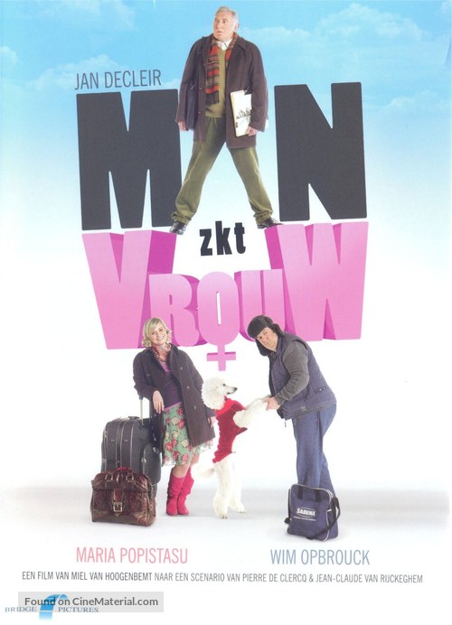 Man zkt vrouw - Belgian DVD movie cover