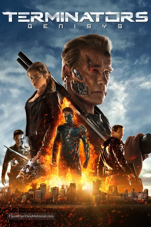Terminator Genisys - Latvian Movie Cover