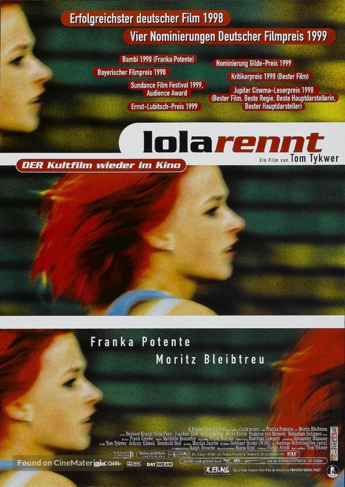 Lola Rennt - German Movie Poster