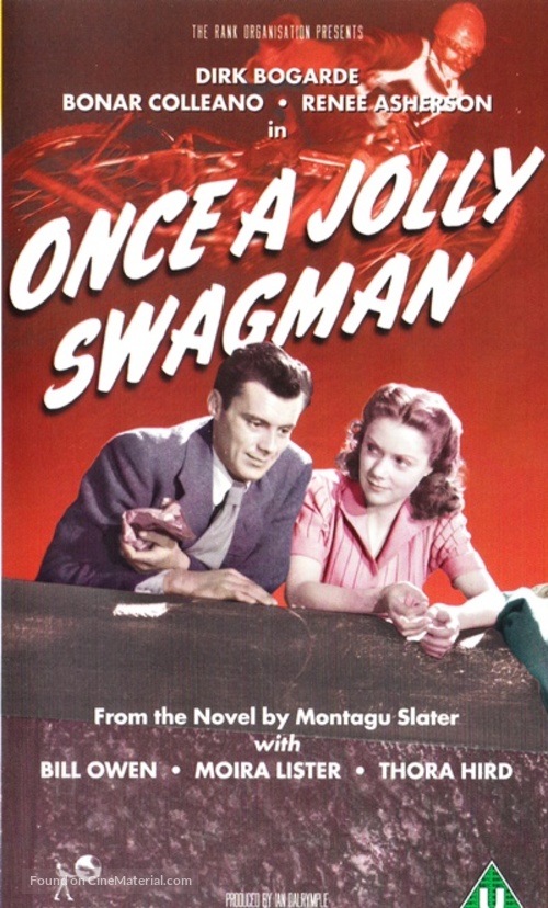 Once a Jolly Swagman - British VHS movie cover
