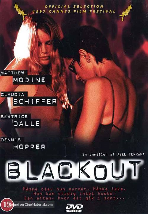 The Blackout - Danish DVD movie cover