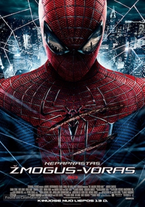 The Amazing Spider-Man - Lithuanian Movie Poster