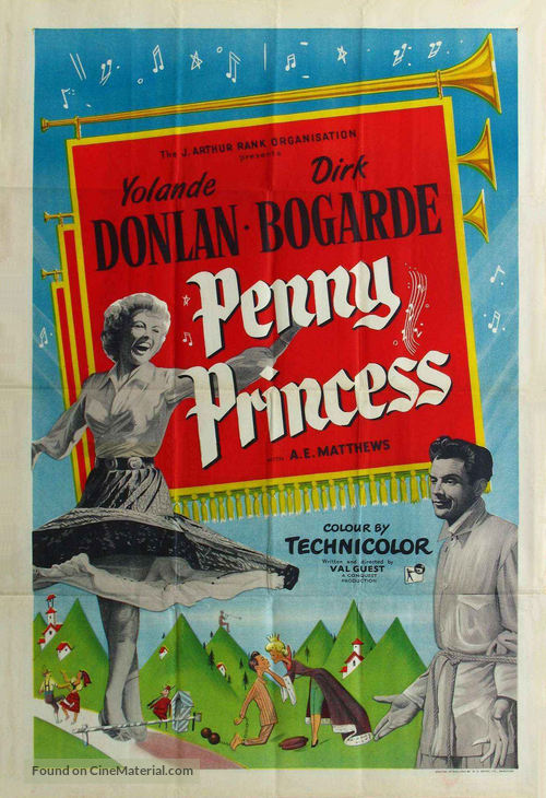 Penny Princess - British Movie Poster