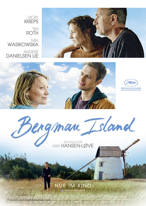 Bergman Island - German Movie Poster