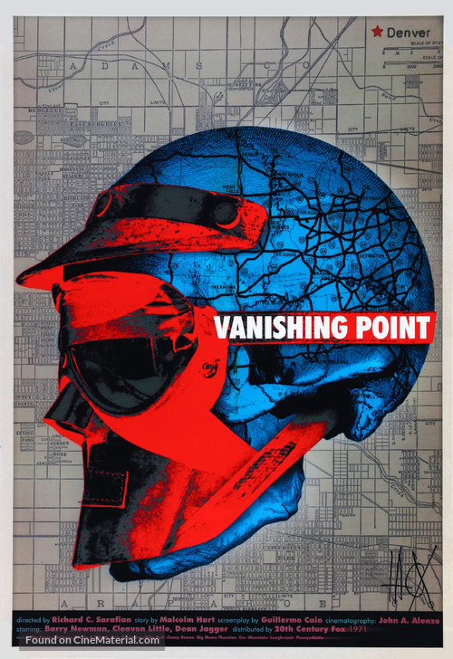 Vanishing Point - Polish Movie Poster