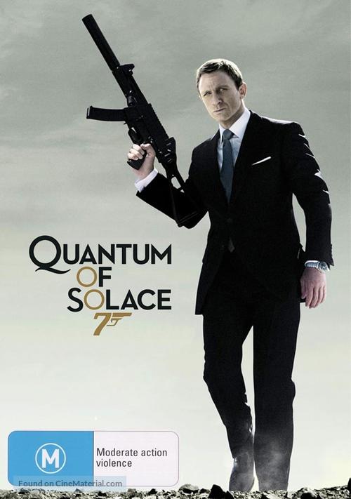 Quantum of Solace - Australian Movie Cover