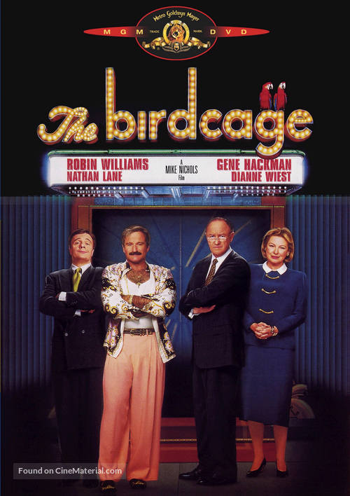 The Birdcage - DVD movie cover