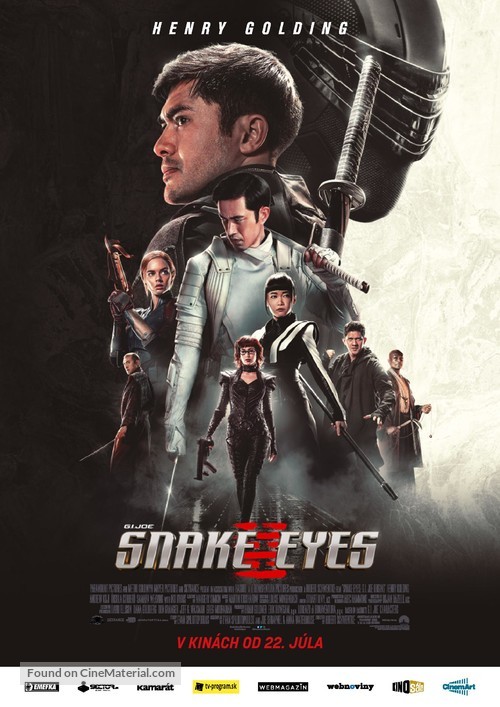 Snake Eyes: G.I. Joe Origins - Slovak Movie Poster