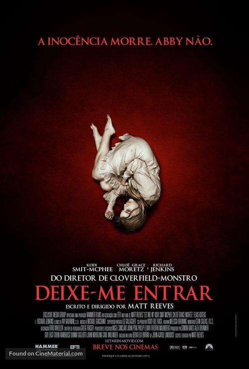 Let Me In - Brazilian Movie Poster