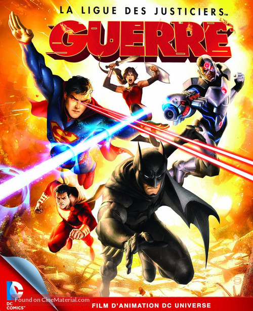 Justice League: War - French Movie Cover