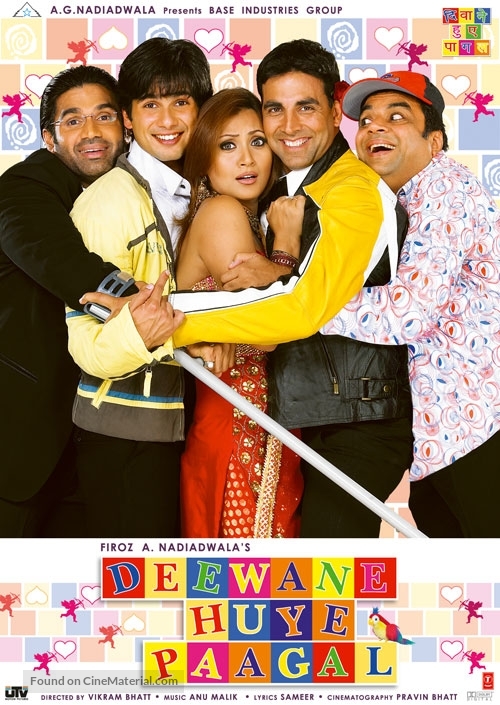 Deewane Huye Paagal - Indian Movie Poster