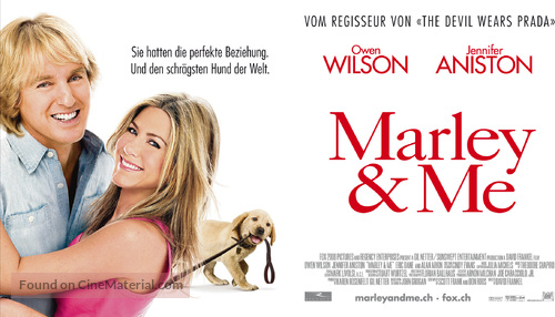 Marley &amp; Me - Swiss Movie Poster