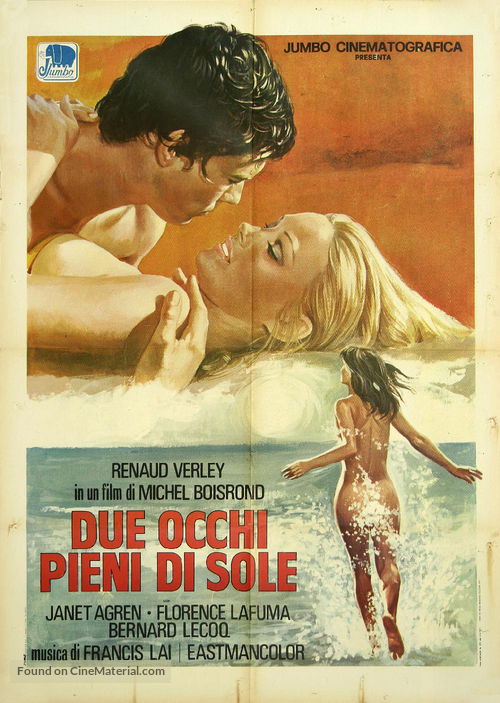 Du soleil plein les yeux - Italian Movie Poster