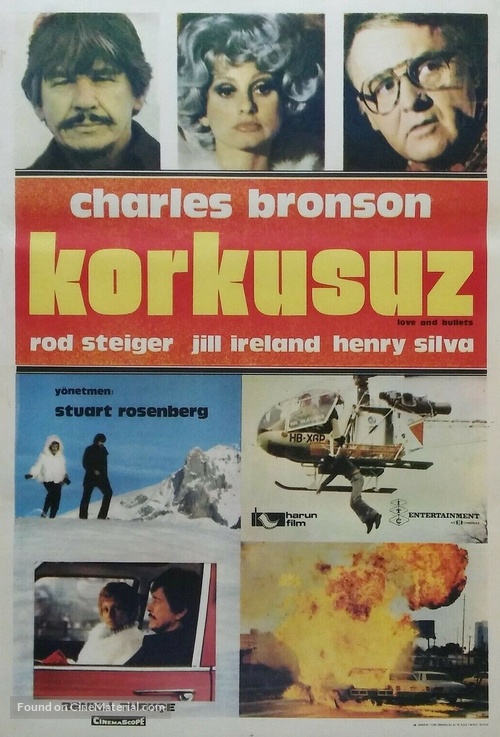 Love and Bullets - Turkish Movie Poster