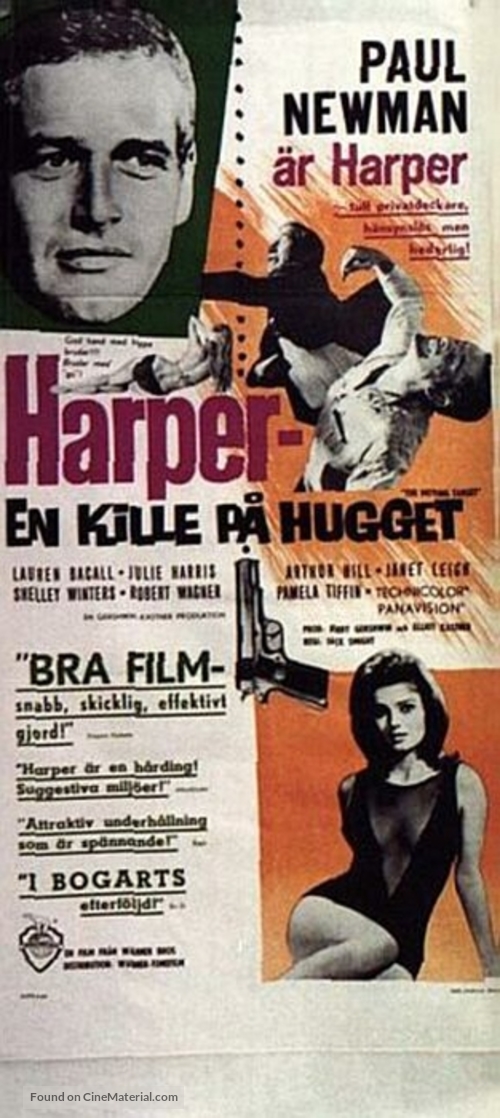 Harper - Swedish Movie Poster