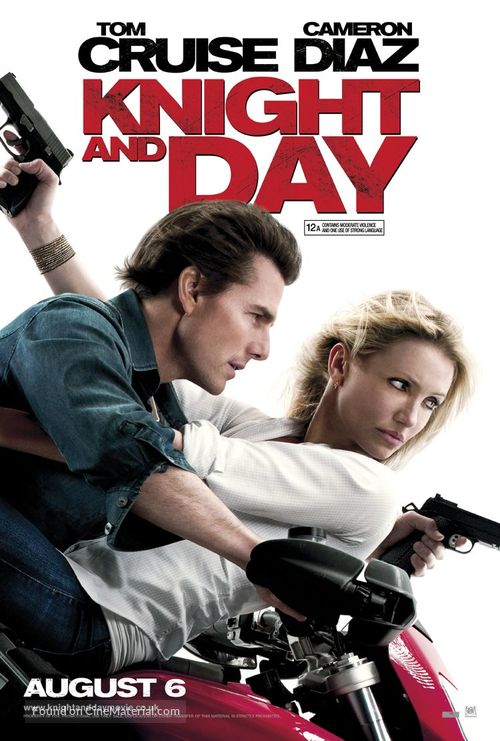Knight and Day - British Theatrical movie poster