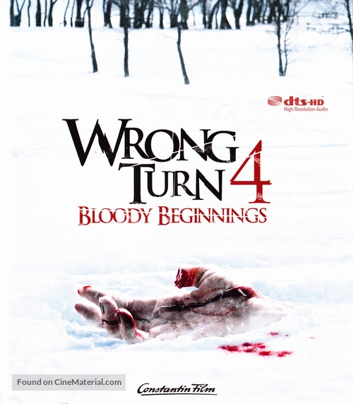 Wrong Turn 4 - Blu-Ray movie cover