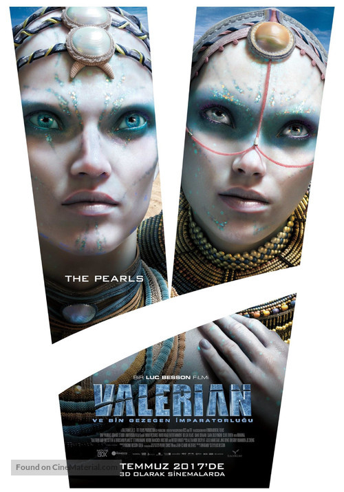 Valerian and the City of a Thousand Planets - Turkish Movie Poster