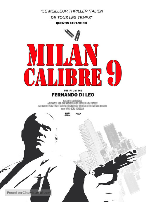 Milano calibro 9 - French Re-release movie poster