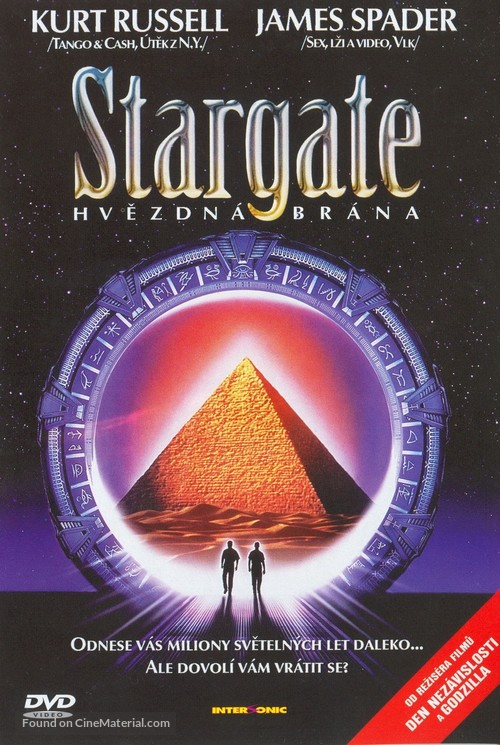 Stargate - Czech DVD movie cover
