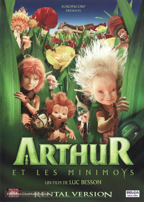 Arthur et les Minimoys - Belgian Movie Cover