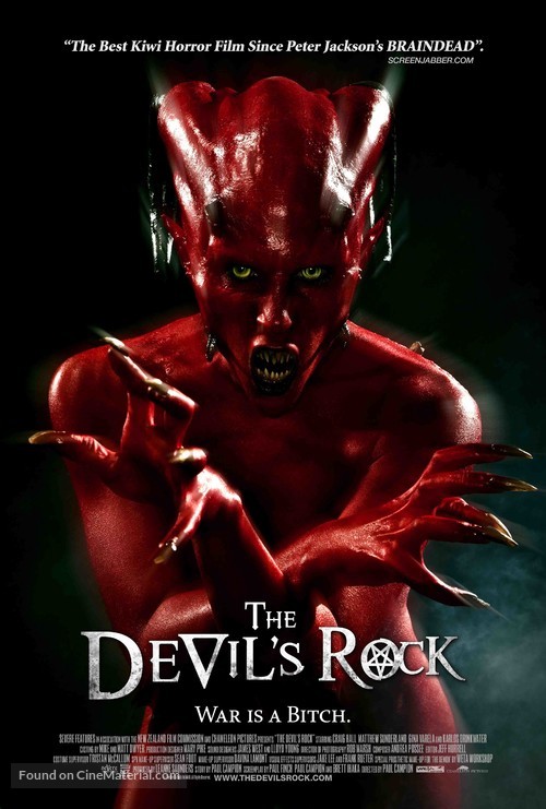 The Devil&#039;s Rock - New Zealand Movie Poster